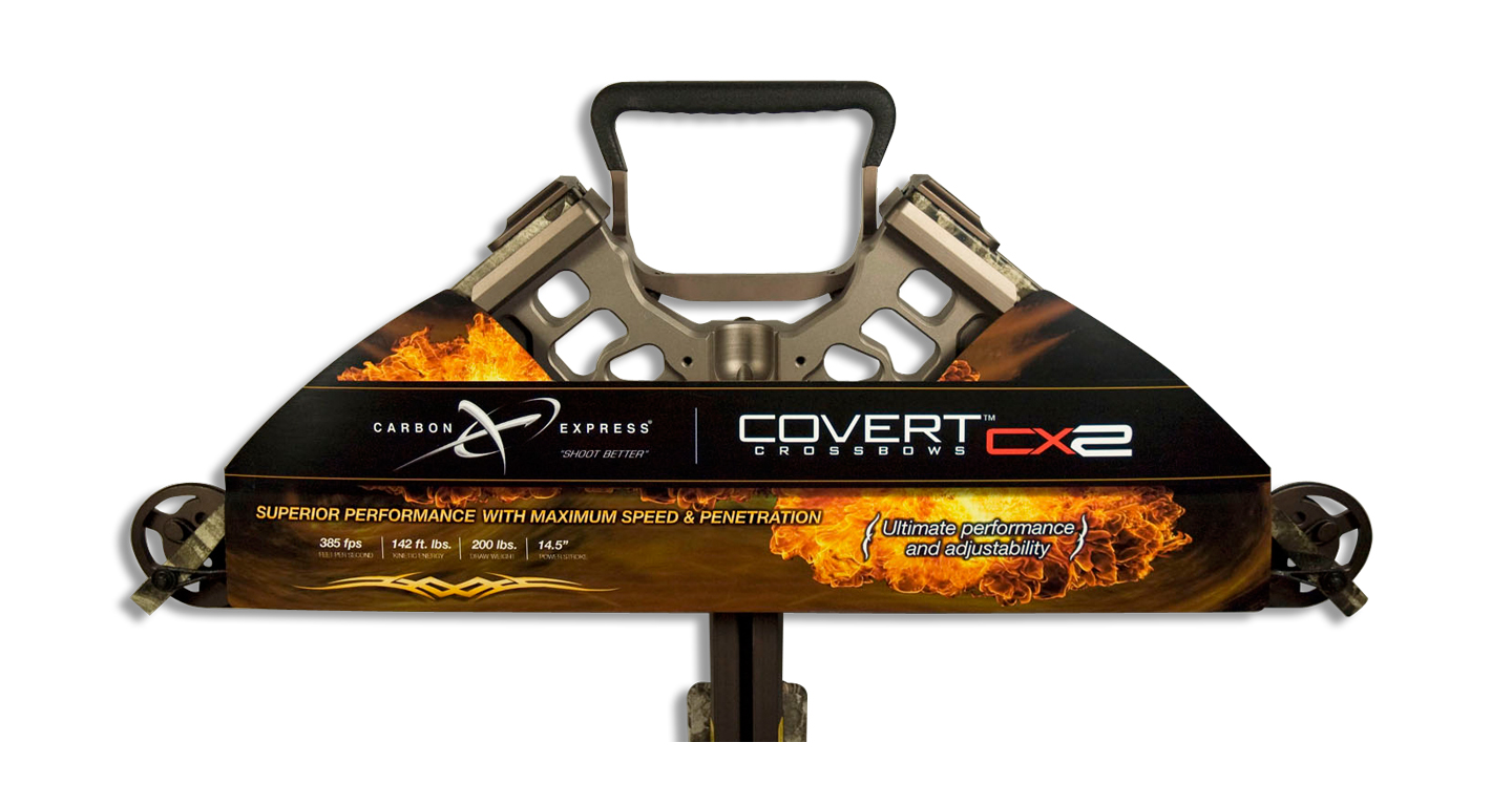 We designed this custom product wrap with bright and engaging graphics to attract customers and help differentiate specific models from each other. The specific product specifications are highlighted on the back of the custom wrap. 
